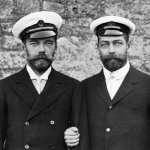 Royal Cousins Tsar Nicholas II and King George V meme