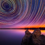 Time Lapse Stars Water Psychedelia template