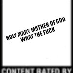HOLY MARY MOTHER OF GOD. meme