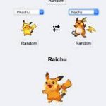 Pikachu raichu