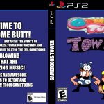 GAMETOONS TOWER PLAYSTATION 2 BOXART!