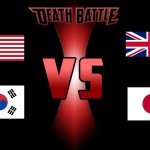 USA and South Korea vs UK and Japan (What will you choose?) | image tagged in death battle | made w/ Imgflip meme maker