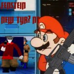 The New Mario Game Lookin' Fire NGL. | image tagged in mario hates nazis,mario,nintendo,wolfenstein 3d,memes,nintendo switch | made w/ Imgflip meme maker