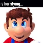 Mario without a Mustache