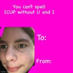 Arden’s valentimes day card