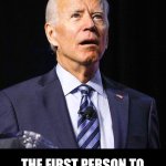 Joe Biden | THE FIRST PERSON TO GET OUT OF JAIL FREE CARD.. | image tagged in joe biden | made w/ Imgflip meme maker