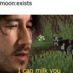 This is a pun i got an idea of | Honeymoon:exists
Bees: | image tagged in i can milk you | made w/ Imgflip meme maker