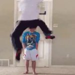 kid getting dunked on GIF Template