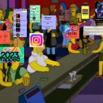Spotify 2023 wrapped | image tagged in homer simpson me on facebook | made w/ Imgflip meme maker