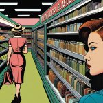 grocery store aisle spy
