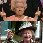 Queen Lizzie Rules Ok! meme