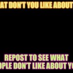 Like about you
