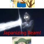 Japanizing Beam! | image tagged in japanizing beam,adventure time,fullmetal alchemist,anime,cartoon,anime meme | made w/ Imgflip meme maker