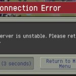 Connection error