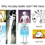 why not play battle cats?