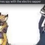 Here comes spy with the electro sapper