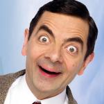 mr. bean excited