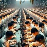 Chinese manufacturing line.