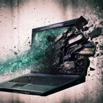 Exploding Laptop