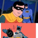 Holy slap, Batman! template