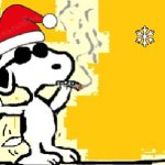 Snoopy Smoke Christmas