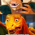 oh no charizard | WHY IS GOD NEVER HERE FOR US WHEN WE NEED HIM MOST? | image tagged in oh no charizard,charizard,pokemon | made w/ Imgflip meme maker