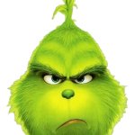 Cabeza de grinch