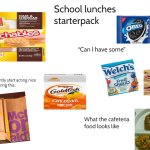 School lunch meme