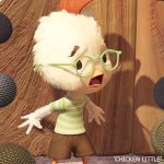 Chicken little the sky is falling template