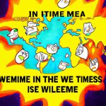 the world exploding with memes