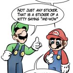 Mario and luigi (art found on twitter)
