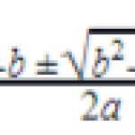 Quadratic formula template