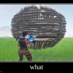 now im not a fortnite fan... but what? | image tagged in sanctuary garden what,how,fortnite,memes,funny | made w/ Imgflip meme maker