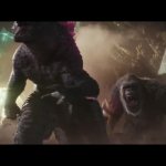 Godzilla running GIF Template