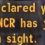 The NCR has declared you a terrorist. meme