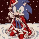 smol christmas sonic