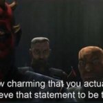 How Charming Darth Maul