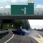 Left Exit 12 UK Right Hand Drive Flipped version