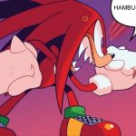 Knuckles hamburger