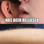 GTA VI trailer release | GTA VI TRAILER; HAS BEEN RELEASED | image tagged in whisper goose bumps,hope,sweet dreams | made w/ Imgflip meme maker