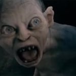 Golum angry GIF Template