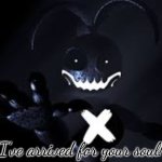 Shadow Toy Chica "Your soul, please"