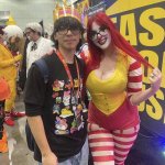 Guy With Ronald McDonald Girl