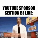 And now a word from our sponsor, Opera GX!!!!! | YOUTUBE SPONSOR SECTION BE LIKE: | image tagged in gifs,gus fring,sponsor,why | made w/ Imgflip video-to-gif maker