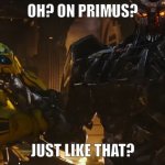 on primus?