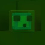 Minecraft Slime Stare template
