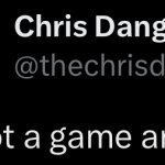 chris danger not a game meme