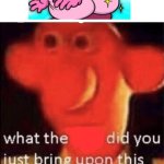 Cursed Kirby | image tagged in wallace cursed land,kirby,cursed | made w/ Imgflip meme maker