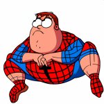 peter griffen as spiderman