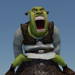 Shrek taking a shit